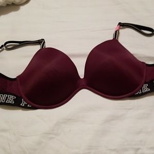 victoria's secret from their pink collection bra